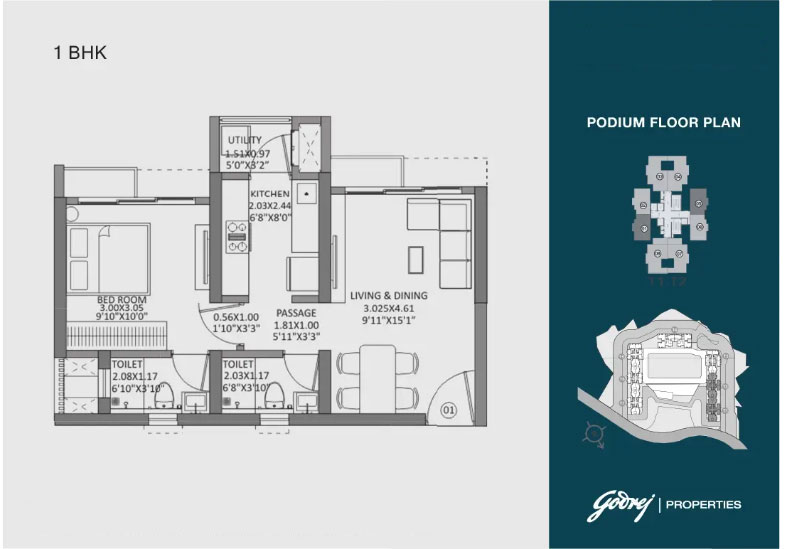 Godrej Green Terraces Floor Plan