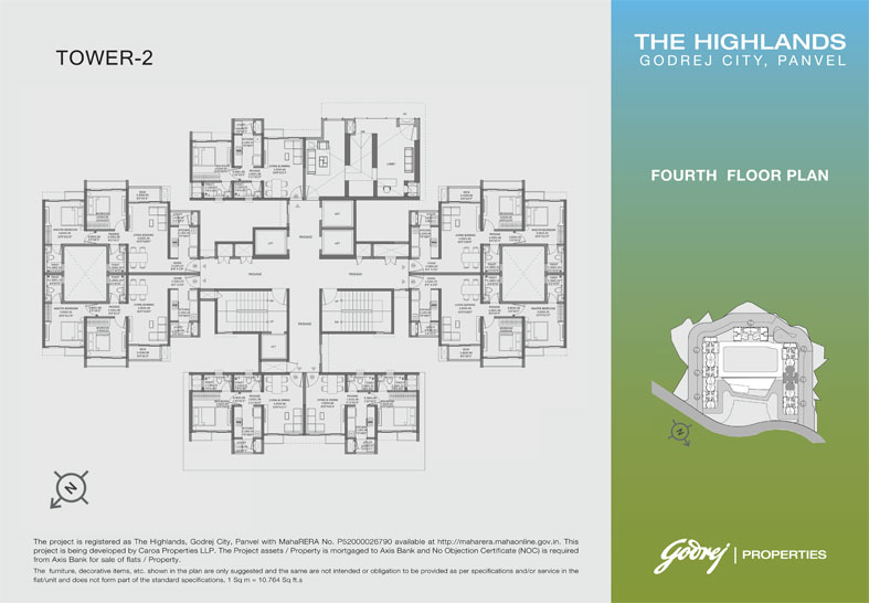 Godrej Highlands Floor Plan