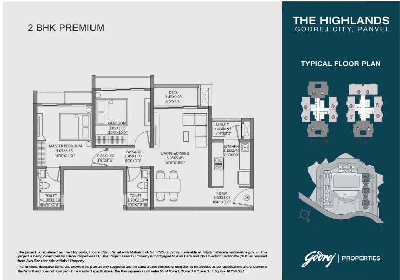 Godrej Highlands Floor Plan